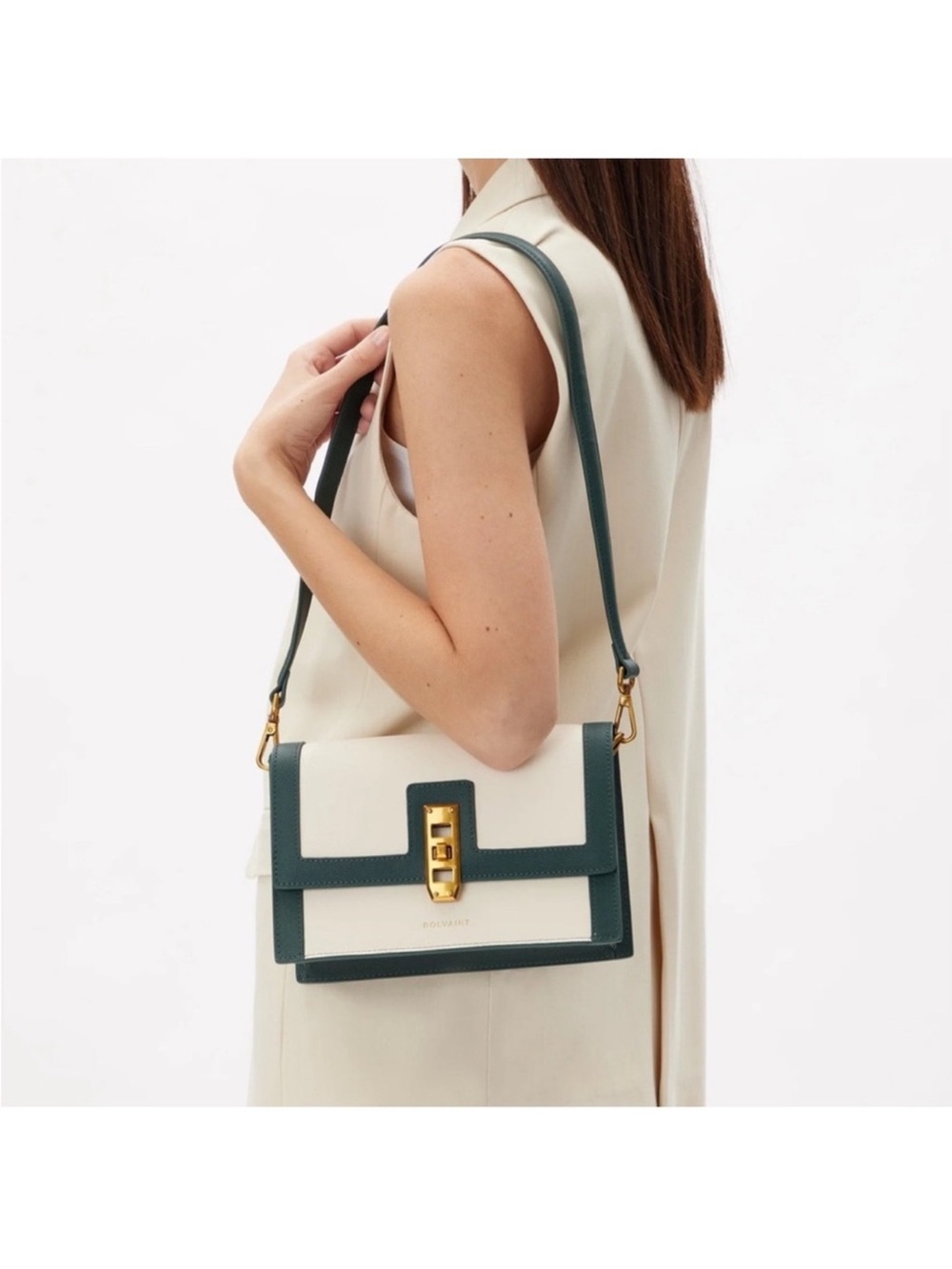 Bolvaint Paris NWT Leonie Leather Crossbody Clutch with Dust Bag, Retails $1,900 - Picture 7 of 15